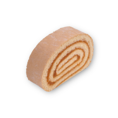 Sponge cake roll (with apricot filling)