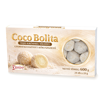 Coco Bolita - Tejes krémmel töltött (kiolvasztás után fogyasztható)