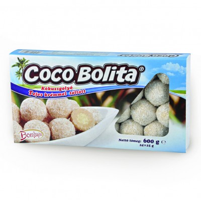 Bilute de cocos Coco Bolita Designe umplute cu creamă de lapte congelate rapid
