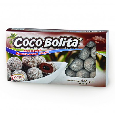 Bilute de cocos Coco Bolita Designe umplute cu creamă de kakao congelate rapid
