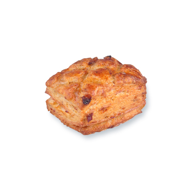 Frozen pre-leavened P-Pék snack with cracklings